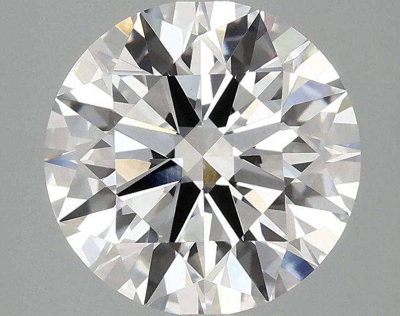 3.09 Carat Round Shaped Ideal Cut VVS2 IGI Certified Lab Grown Diamond