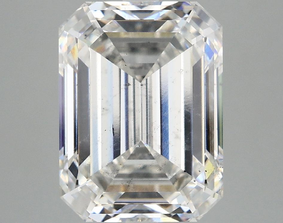 5.09 Carat Emerald Shaped Excellent Cut SI1 IGI Certified Lab Grown Diamond
