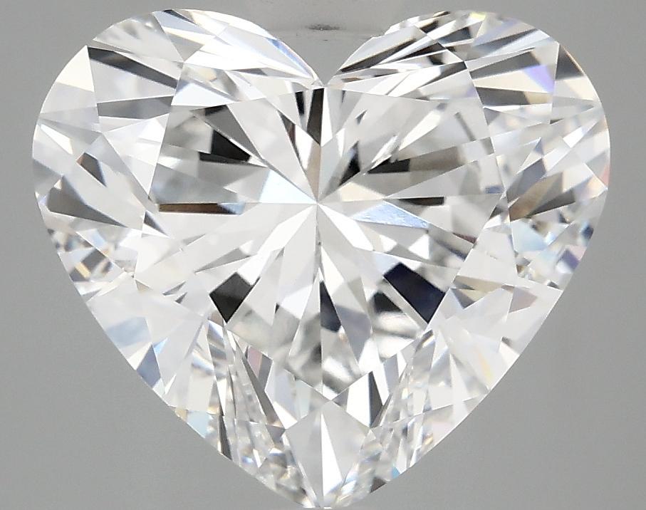 5.05 Carat Heart Shaped Ideal Cut VVS2 IGI Certified Lab Grown Diamond