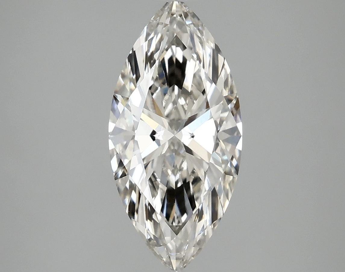 2.05 Carat Marquise Shaped Excellent Cut VVS2 IGI Certified Lab Grown Diamond