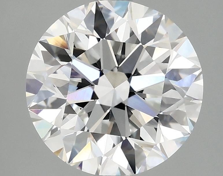 3.06 Carat Round Shaped Excellent Cut VS1 IGI Certified Lab Grown Diamond