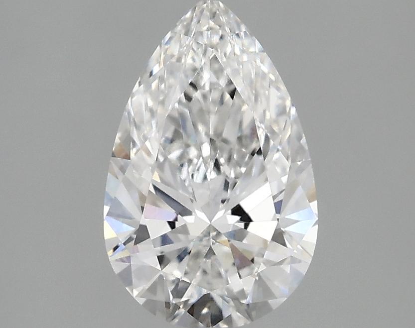 1.39 Carat Pear Shaped Ideal Cut VVS2 IGI Certified Lab Grown Diamond