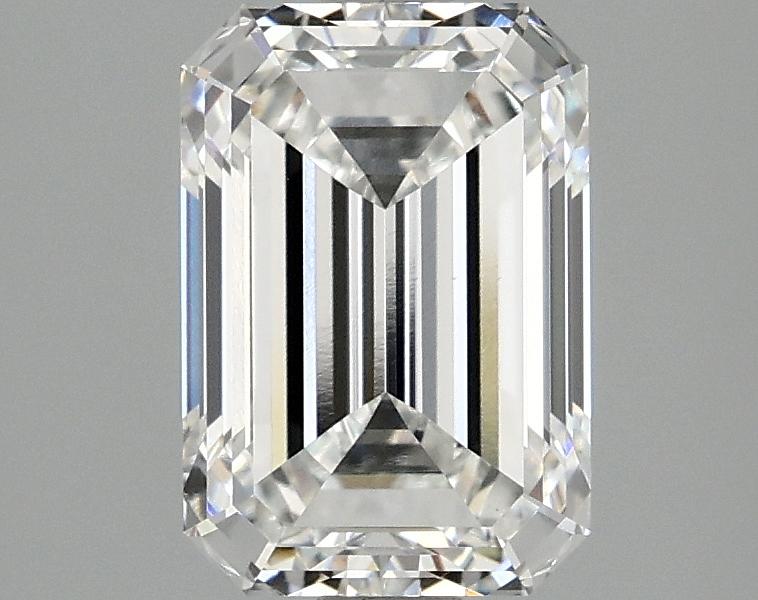 2.09 Carat Emerald Shaped Ideal Cut VS1 IGI Certified Lab Grown Diamond