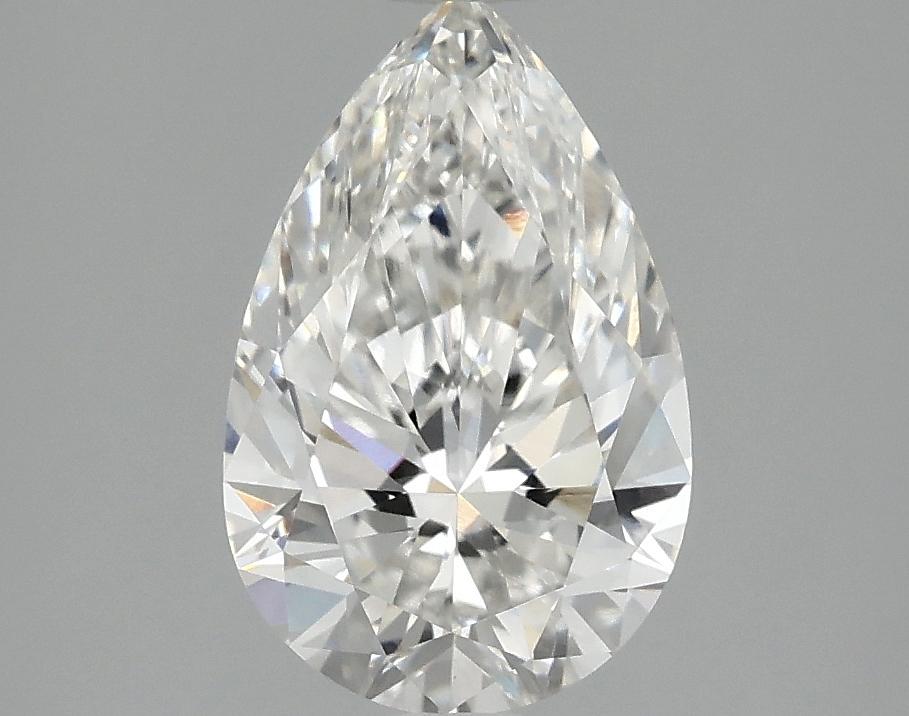 1.89 Carat Pear Shaped Ideal Cut VVS2 IGI Certified Lab Grown Diamond