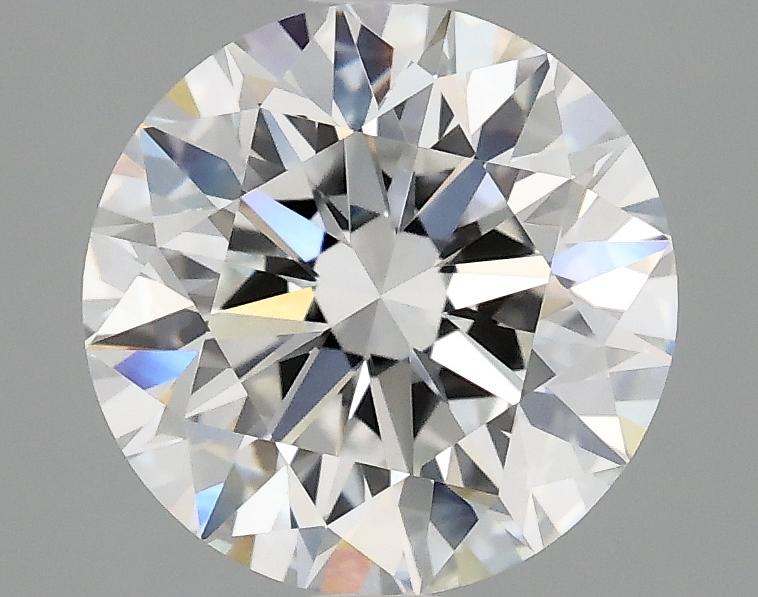 2.52 Carat Round Shaped Excellent Cut VVS2 IGI Certified Lab Grown Diamond