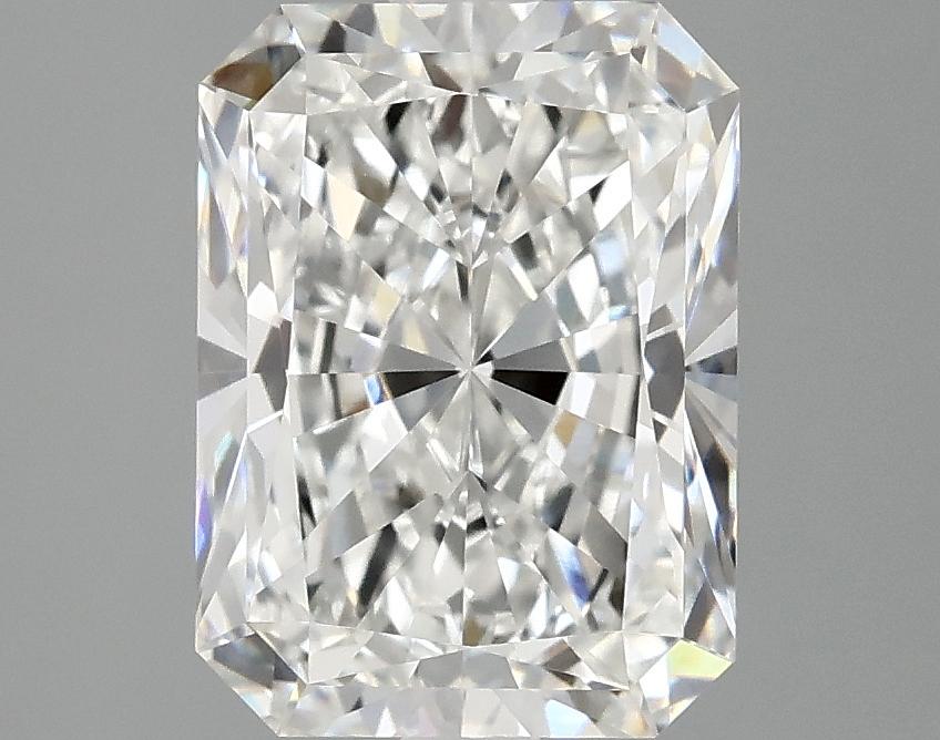 3.08 Carat Radiant Shaped Excellent Cut VVS2 IGI Certified Lab Grown Diamond
