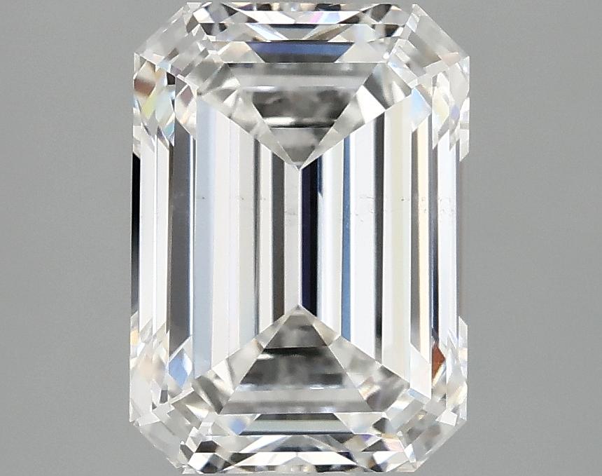 3.09 Carat Emerald Shaped Excellent Cut VS2 IGI Certified Lab Grown Diamond