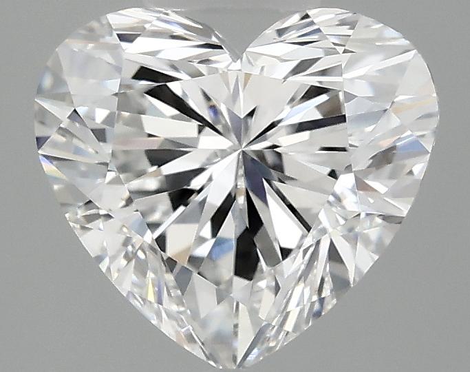 2.06 Carat Heart Shaped Ideal Cut VVS2 IGI Certified Lab Grown Diamond