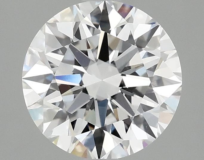 2.03 Carat Round Shaped Ideal Cut VVS2 IGI Certified Lab Grown Diamond