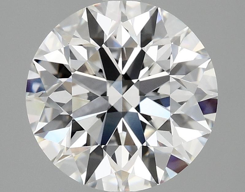 3.07 Carat Round Shaped Excellent Cut VVS2 IGI Certified Lab Grown Diamond