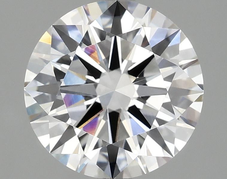 2.48 Carat Round Shaped Ideal Cut VVS2 IGI Certified Lab Grown Diamond