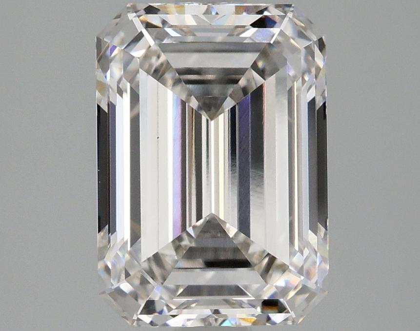 3.08 Carat Emerald Shaped Ideal Cut VS1 IGI Certified Lab Grown Diamond