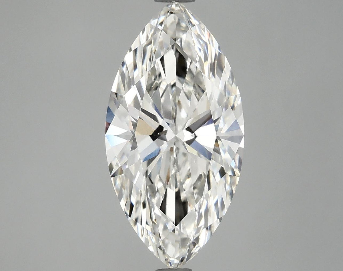 3.09 Carat Marquise Shaped Ideal Cut VVS2 IGI Certified Lab Grown Diamond