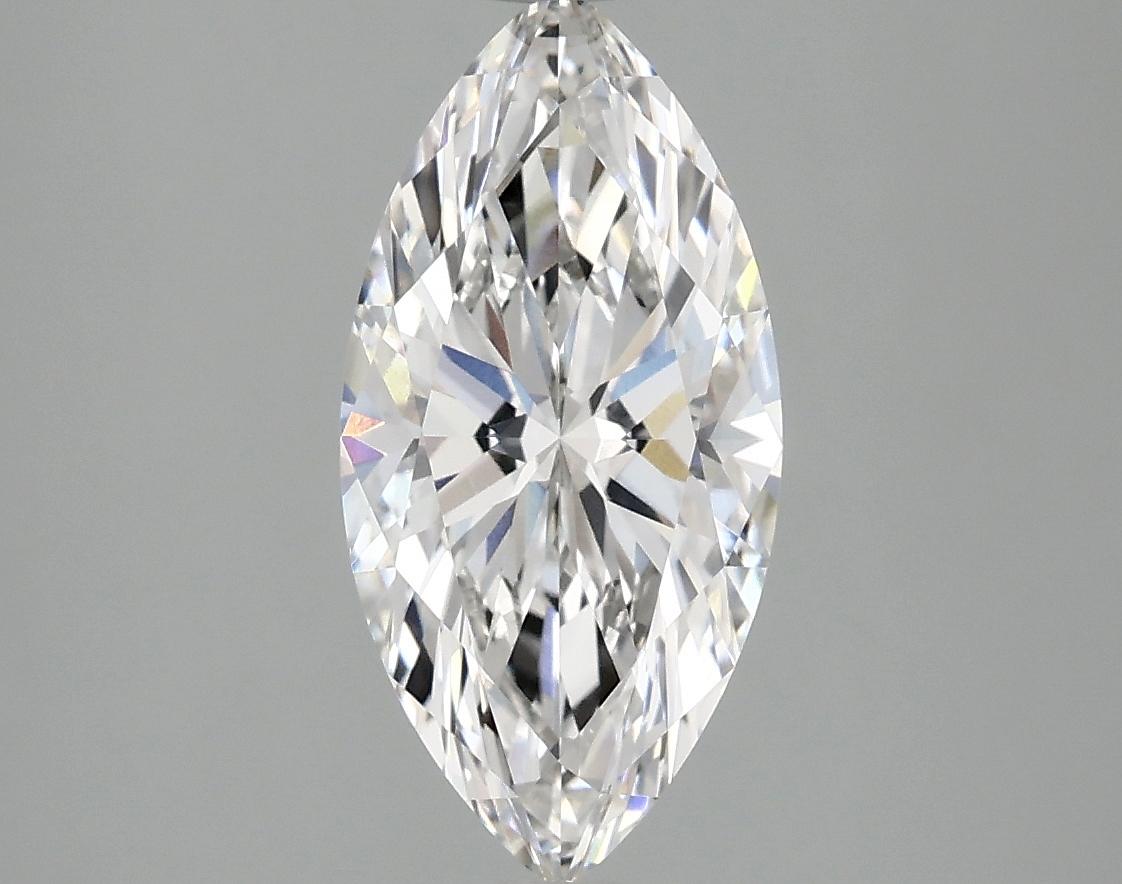 2.07 Carat Marquise Shaped Excellent Cut VVS2 IGI Certified Lab Grown Diamond