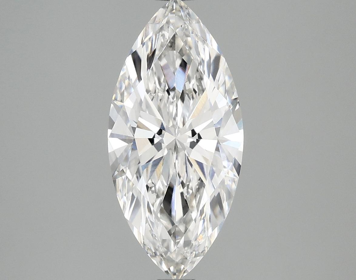 2.04 Carat Marquise Shaped Excellent Cut VVS1 IGI Certified Lab Grown Diamond