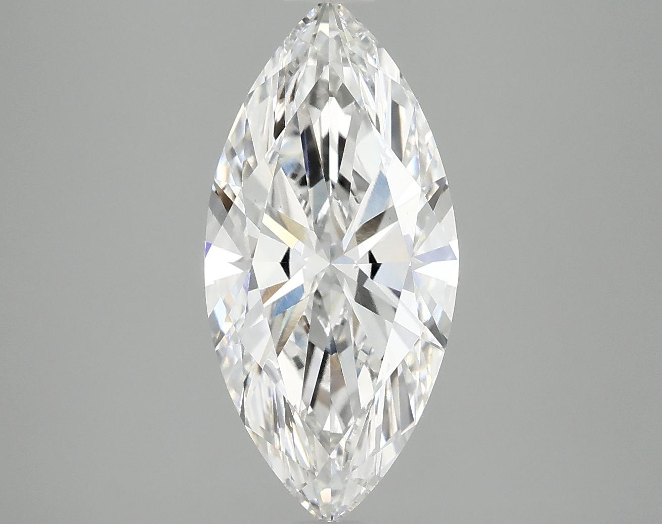 2.9 Carat Marquise Shaped Excellent Cut VS1 IGI Certified Lab Grown Diamond