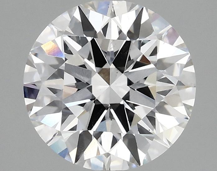 2.08 Carat Round Shaped Ideal Cut VS2 IGI Certified Lab Grown Diamond