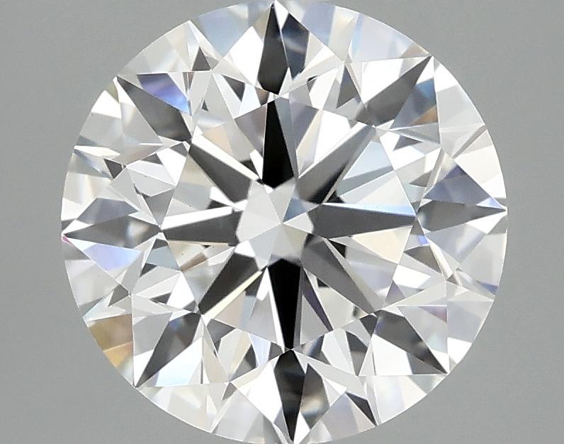 3.07 Carat Round Shaped Ideal Cut VVS2 IGI Certified Lab Grown Diamond