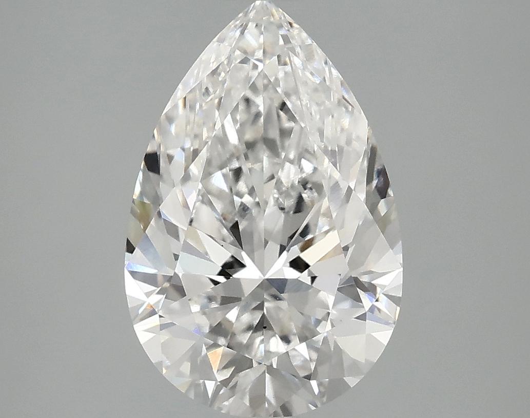3.09 Carat Pear Shaped Excellent Cut VS2 IGI Certified Lab Grown Diamond