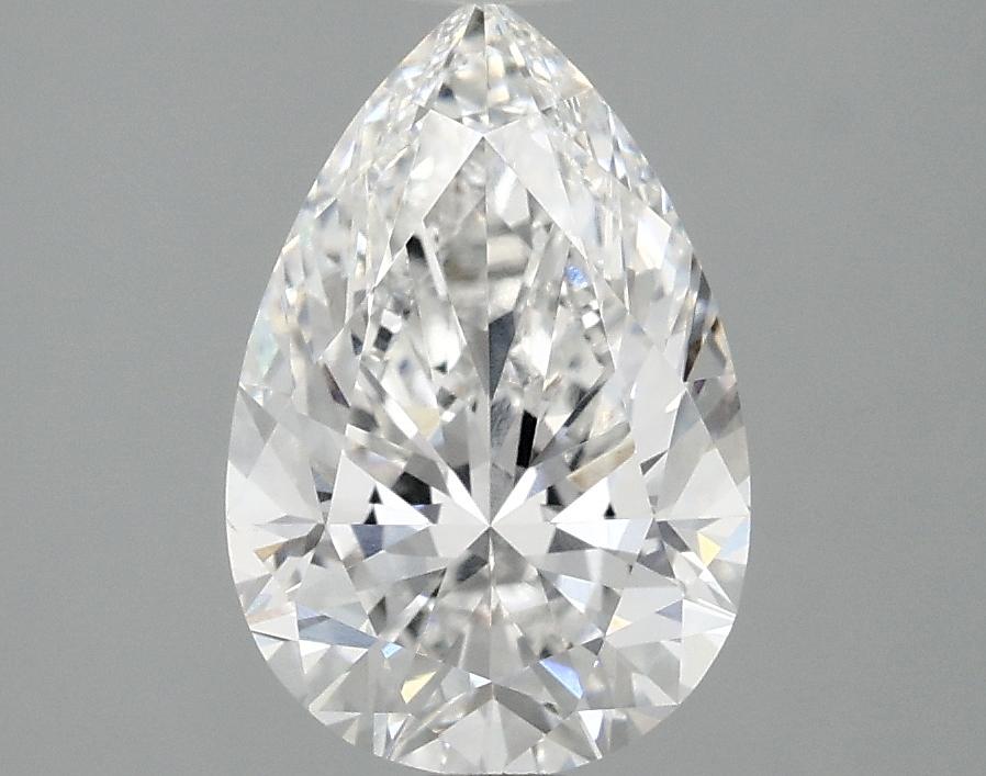 2.08 Carat Pear Shaped Excellent Cut VVS2 IGI Certified Lab Grown Diamond