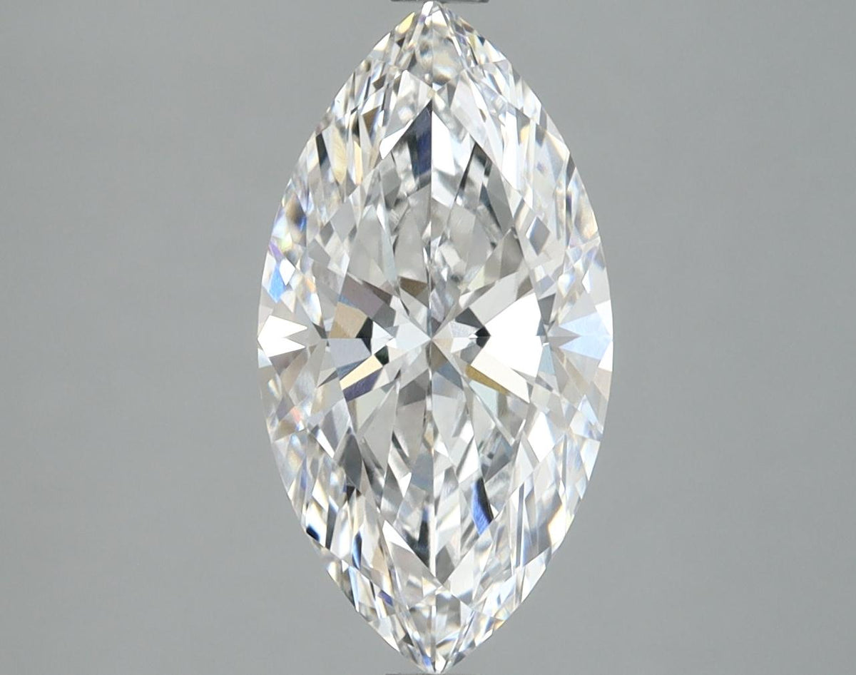 2.5 Carat Marquise Shaped Ideal Cut VVS2 IGI Certified Lab Grown Diamond