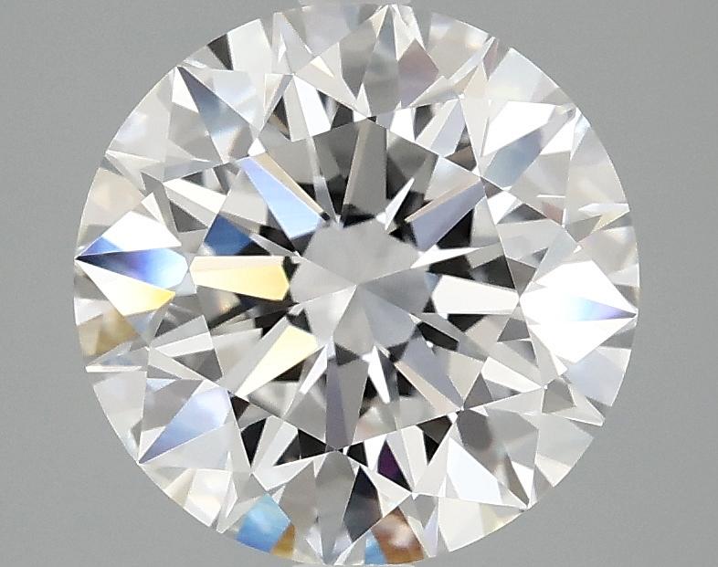 3.1 Carat Round Shaped Excellent Cut VVS2 IGI Certified Lab Grown Diamond