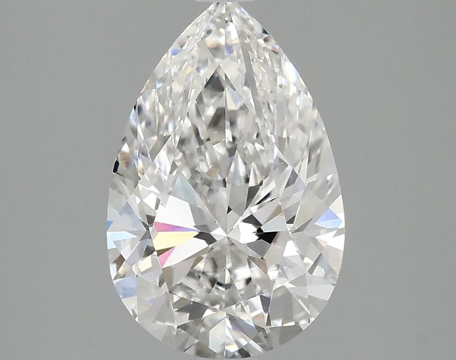 2.0 Carat Pear Shaped Excellent Cut VVS2 IGI Certified Lab Grown Diamond