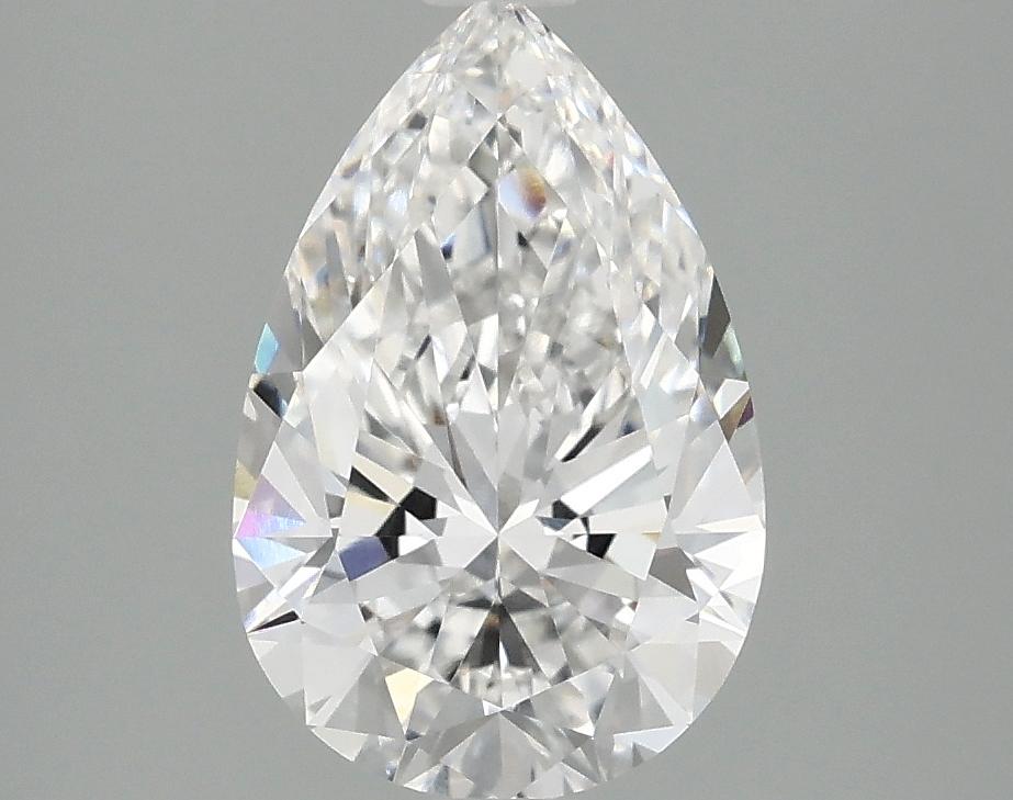 2.09 Carat Pear Shaped Excellent Cut VVS2 IGI Certified Lab Grown Diamond