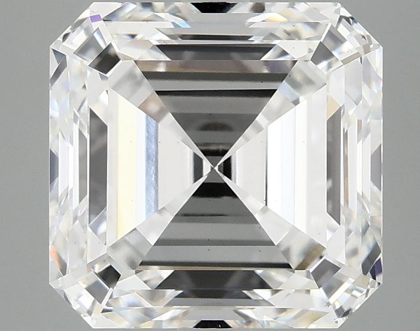 5.41 Carat Asscher Shaped Ideal Cut VS2 IGI Certified Lab Grown Diamond