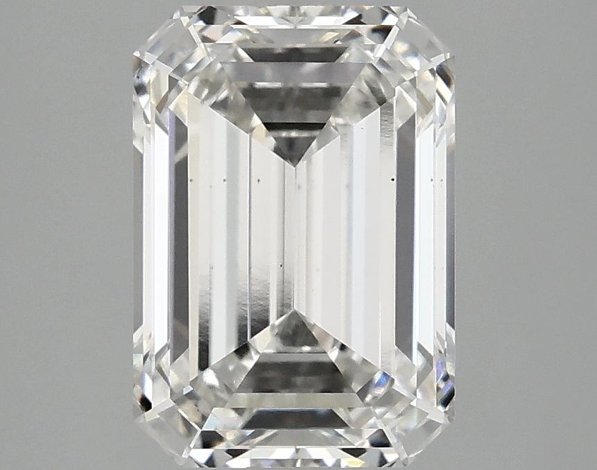 3.08 Carat Emerald Shaped Ideal Cut VS2 IGI Certified Lab Grown Diamond