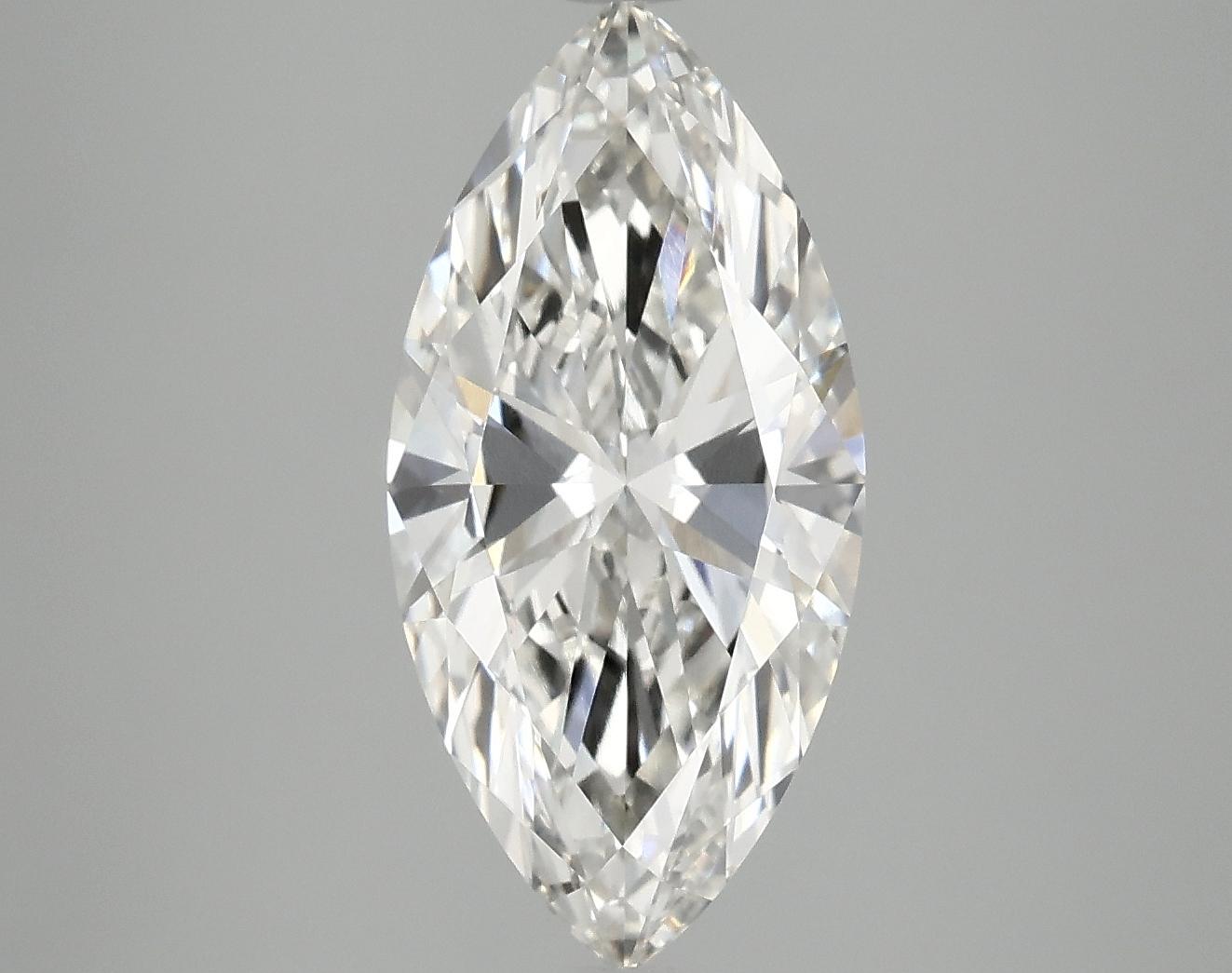 3.0 Carat Marquise Shaped Excellent Cut VVS1 IGI Certified Lab Grown Diamond