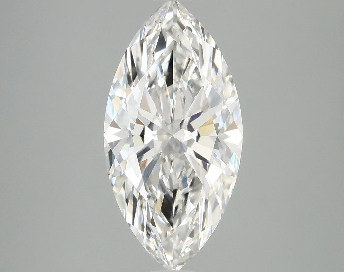 3.03 Carat Marquise Shaped Ideal Cut VVS2 IGI Certified Lab Grown Diamond