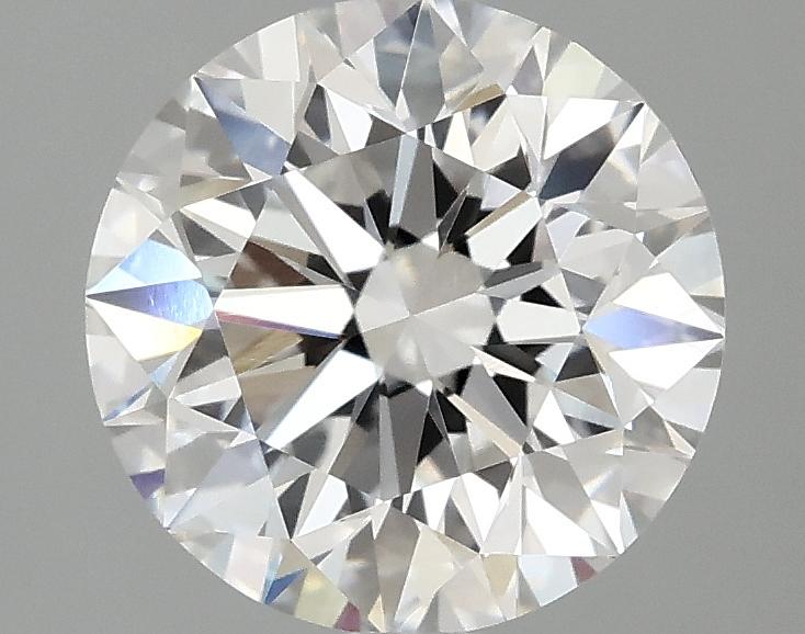 2.07 Carat Round Shaped Excellent Cut VVS2 IGI Certified Lab Grown Diamond