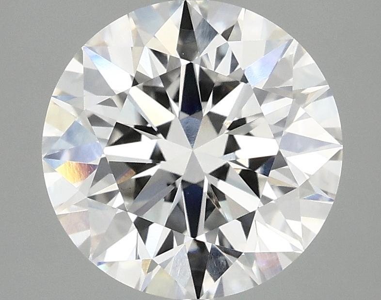 3.09 Carat Round Shaped Ideal Cut VVS2 IGI Certified Lab Grown Diamond