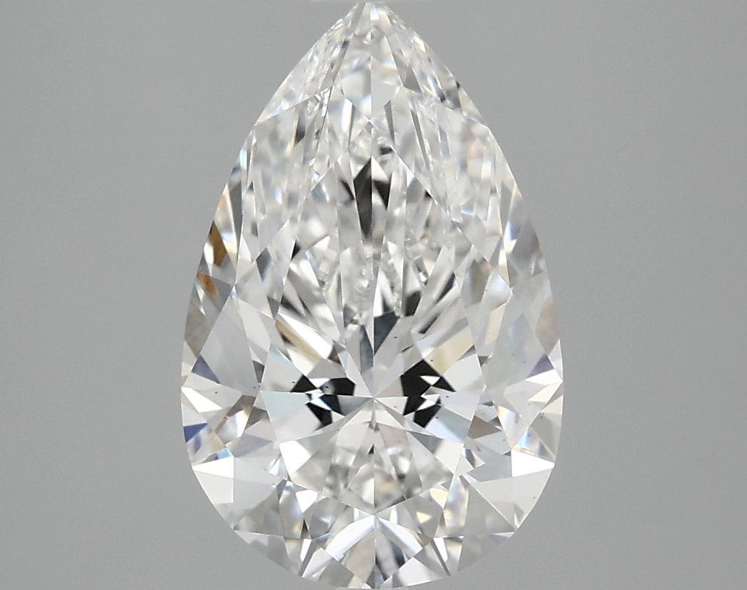 3.06 Carat Pear Shaped Ideal Cut VS2 IGI Certified Lab Grown Diamond
