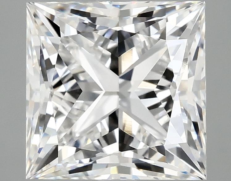 4.1 Carat Princess Shaped Ideal Cut VVS2 IGI Certified Lab Grown Diamond