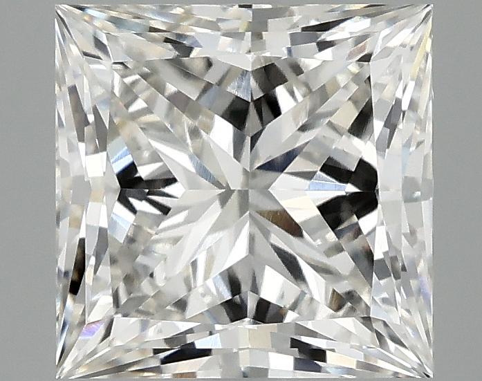 3.02 Carat Princess Shaped Ideal Cut VVS2 IGI Certified Lab Grown Diamond