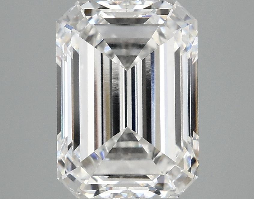 3.09 Carat Emerald Shaped Excellent Cut VS1 IGI Certified Lab Grown Diamond