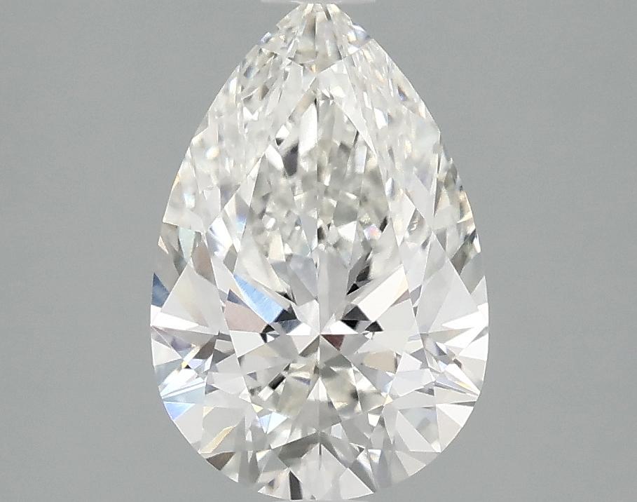 2.08 Carat Pear Shaped Excellent Cut VVS2 IGI Certified Lab Grown Diamond