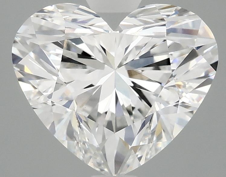 2.98 Carat Heart Shaped Excellent Cut VS1 IGI Certified Lab Grown Diamond