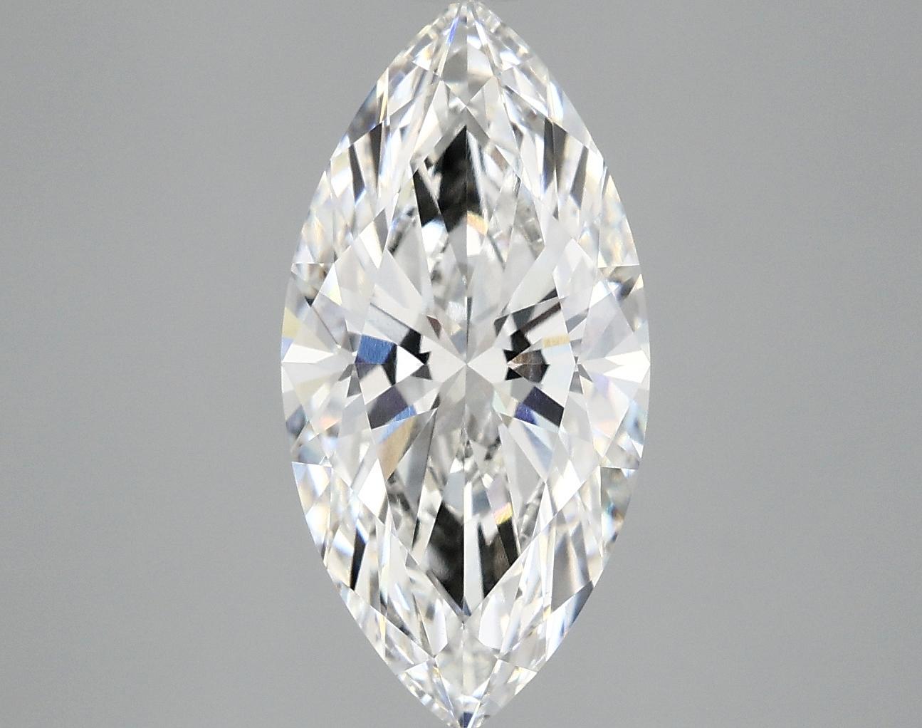 3.09 Carat Marquise Shaped Ideal Cut VS1 IGI Certified Lab Grown Diamond