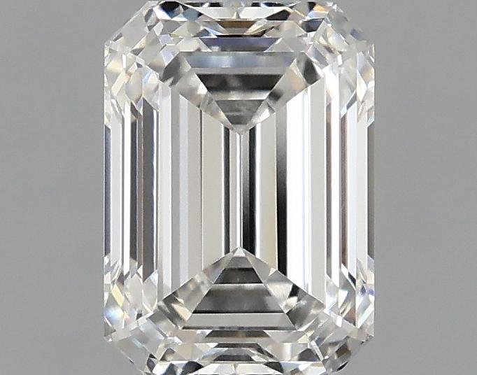 0.98 Carat Emerald Shaped Ideal Cut VVS2 IGI Certified Lab Grown Diamond