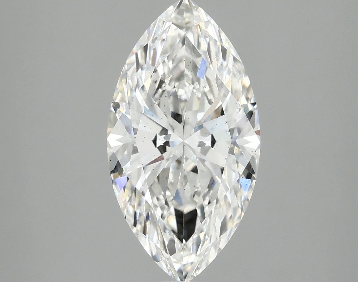 2.53 Carat Marquise Shaped Excellent Cut VS2 IGI Certified Lab Grown Diamond