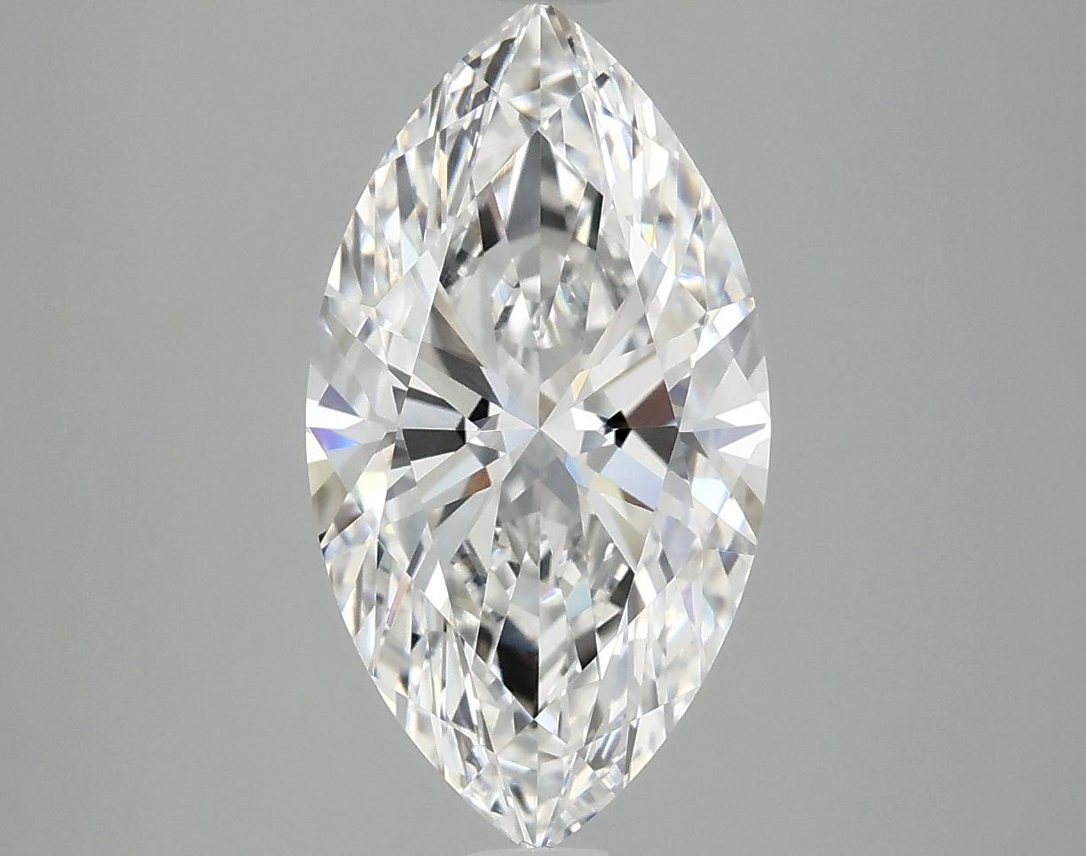 3.1 Carat Marquise Shaped Excellent Cut VVS2 IGI Certified Lab Grown Diamond