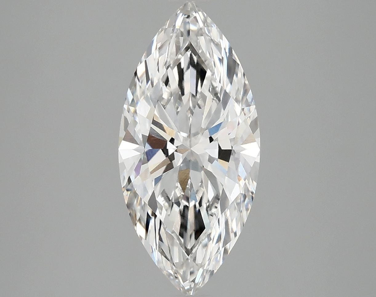 2.39 Carat Marquise Shaped Excellent Cut VVS2 IGI Certified Lab Grown Diamond