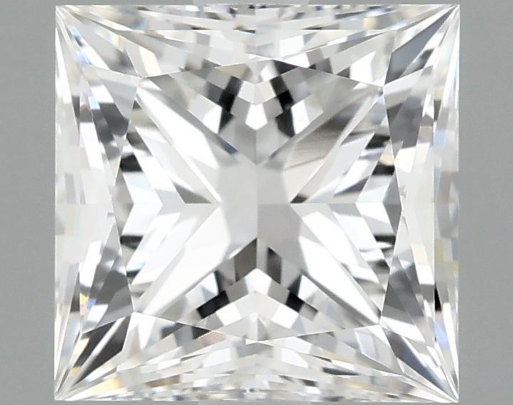 1.58 Carat Princess Shaped Ideal Cut VVS2 IGI Certified Lab Grown Diamond
