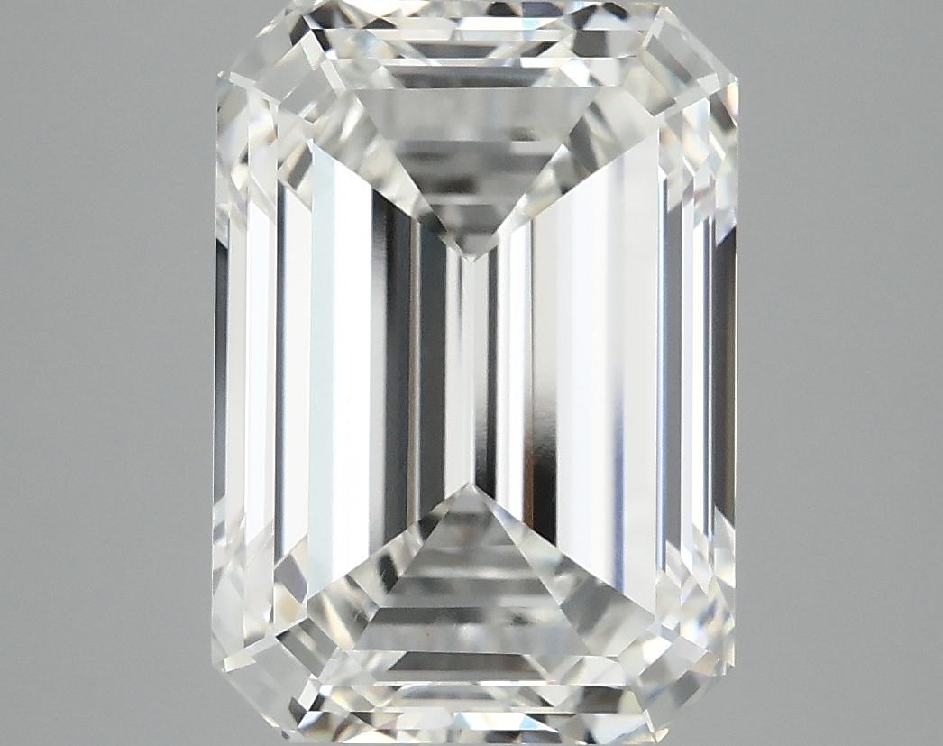 6.17 Carat Emerald Shaped Ideal Cut VVS2 IGI Certified Lab Grown Diamond