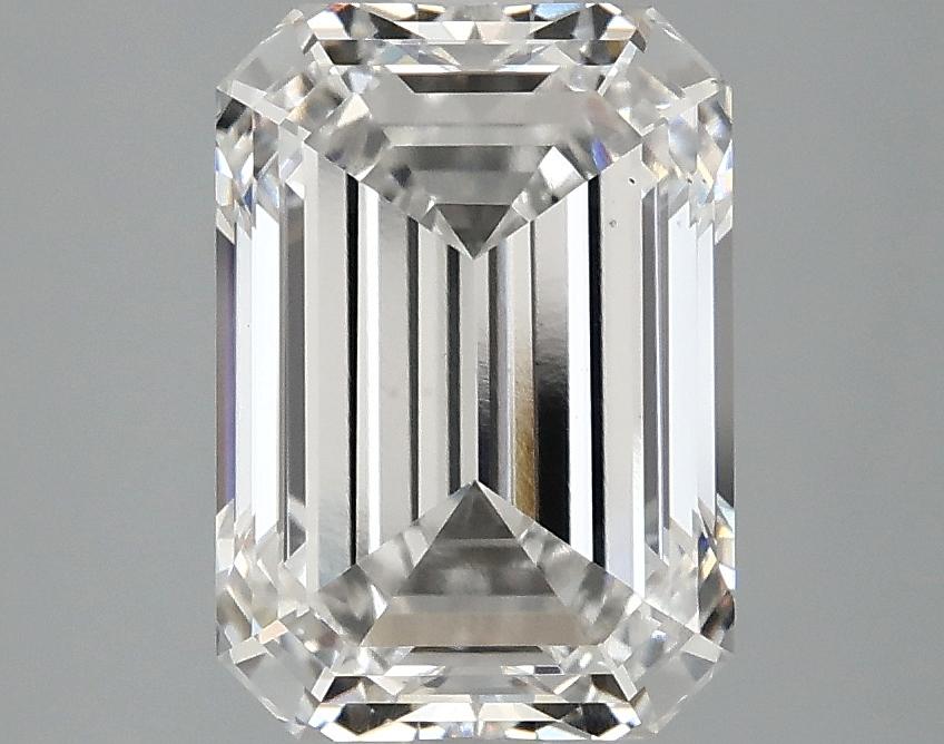 3.08 Carat Emerald Shaped Ideal Cut VS1 IGI Certified Lab Grown Diamond