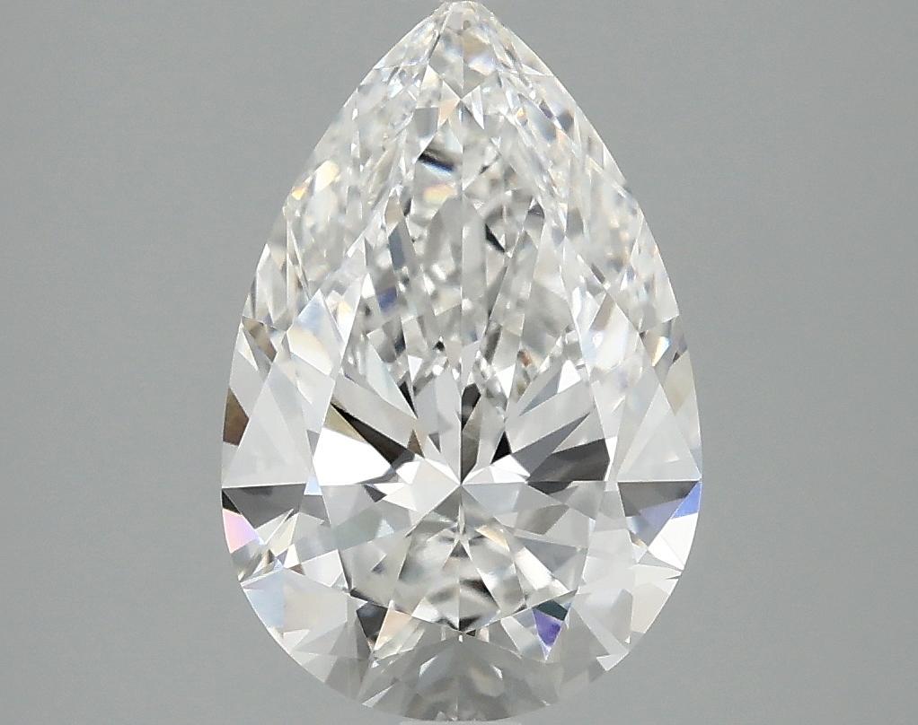 2.42 Carat Pear Shaped Excellent Cut VVS2 IGI Certified Lab Grown Diamond