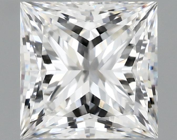 1.51 Carat Princess Shaped Ideal Cut VVS2 IGI Certified Lab Grown Diamond